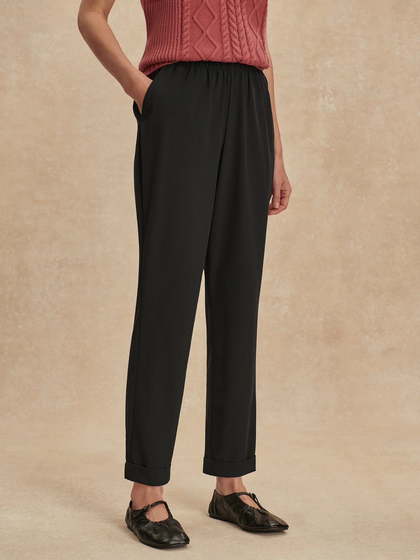 Stretch Lightweave Easy Crop Travel Pant Regular - Image 7