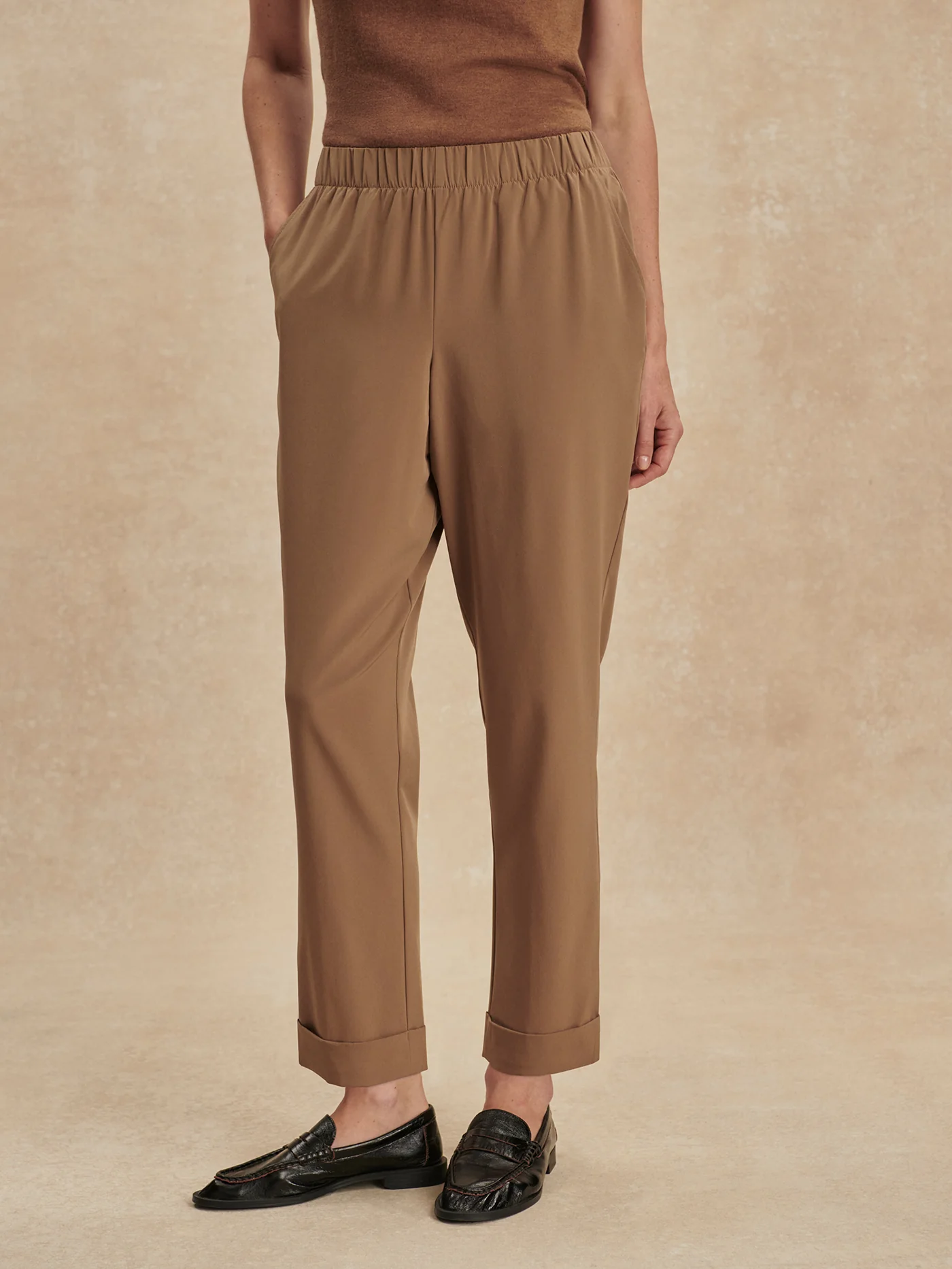 Stretch Lightweave Easy Crop Travel Pant Regular - Image 2