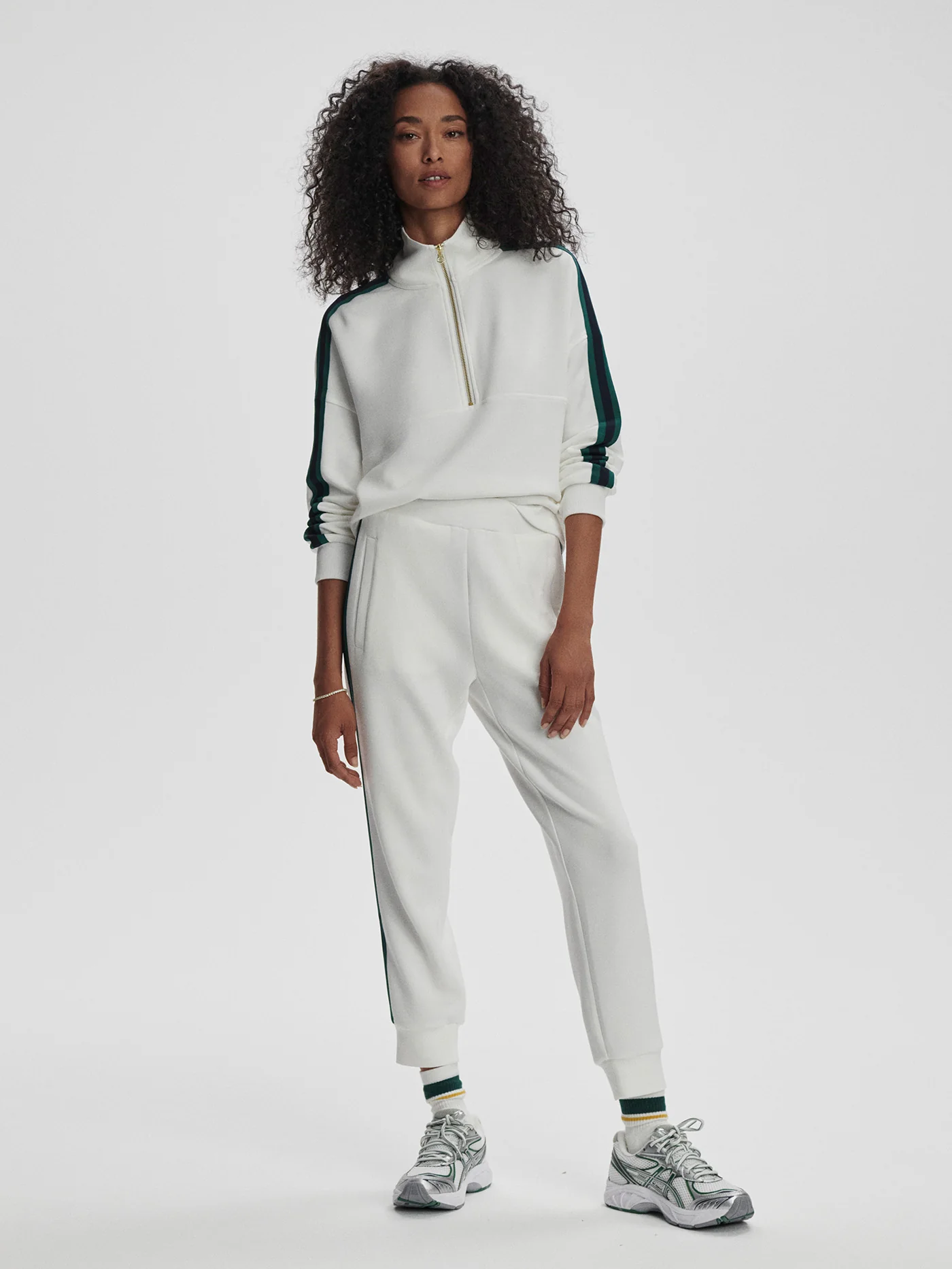 The Slim Stripe Cuff Pant 26