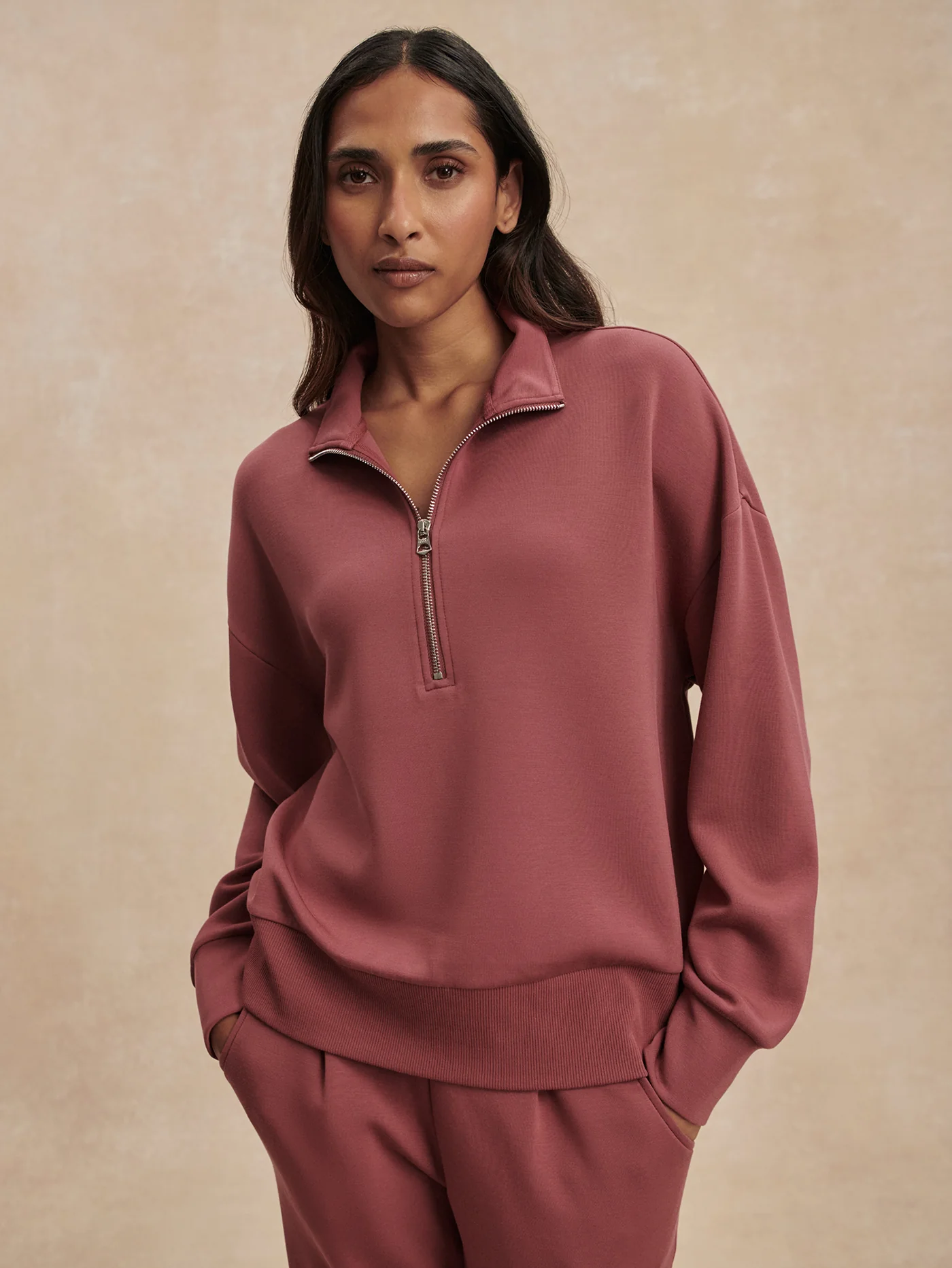 Mavis Mock Neck Sweat