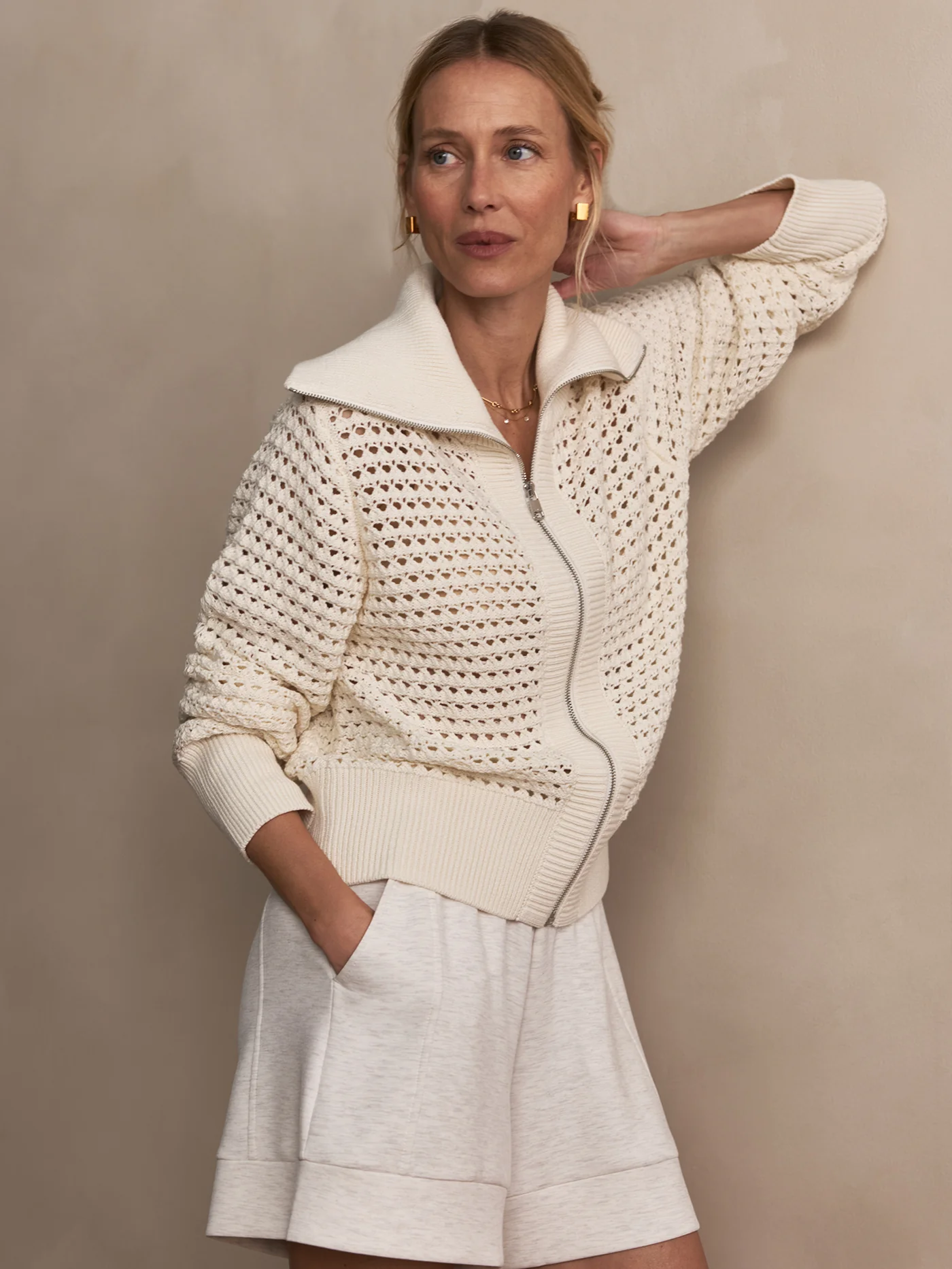 Eloise Full Zip Knit