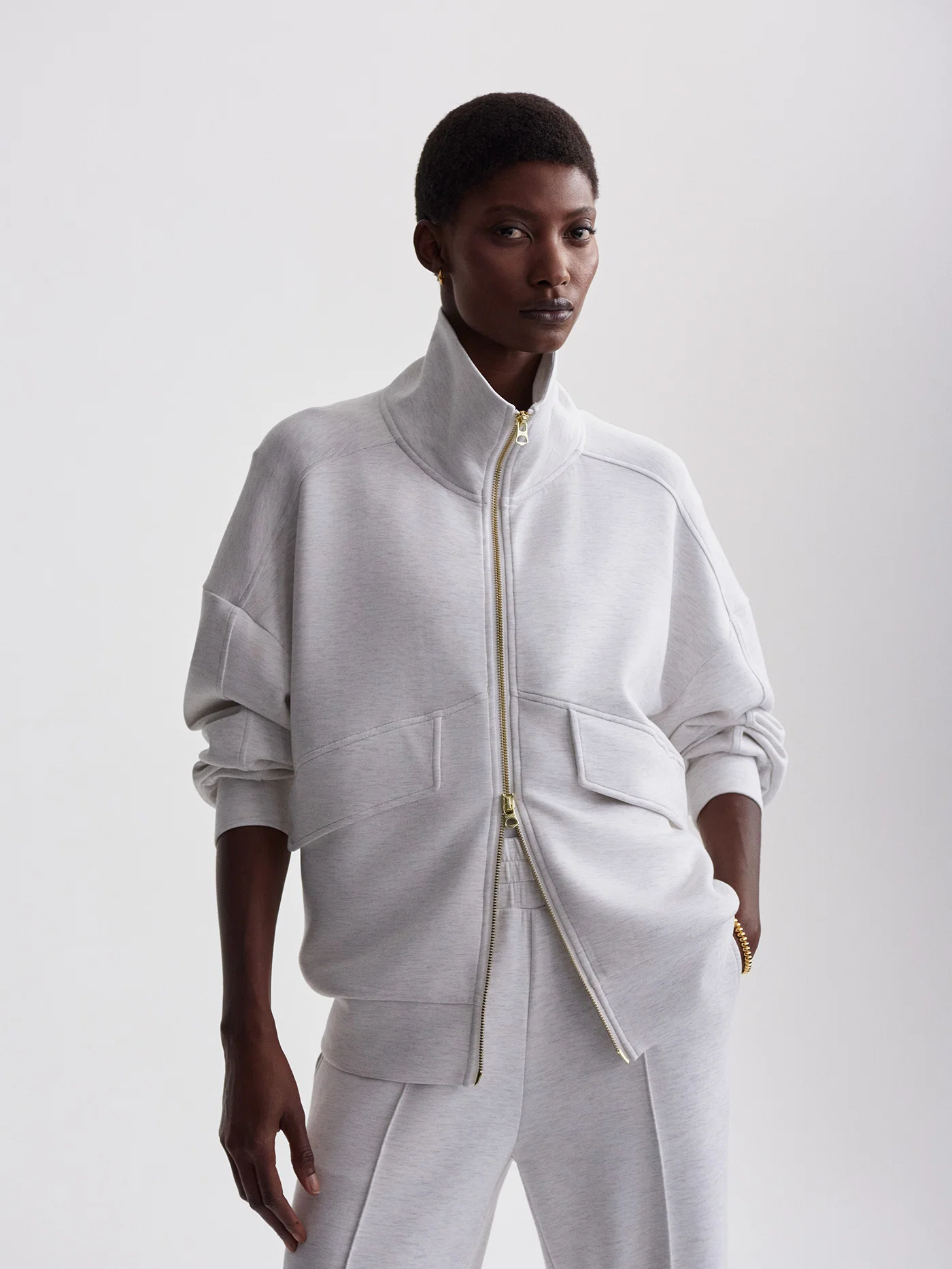 Garcia Zip Through Sweat