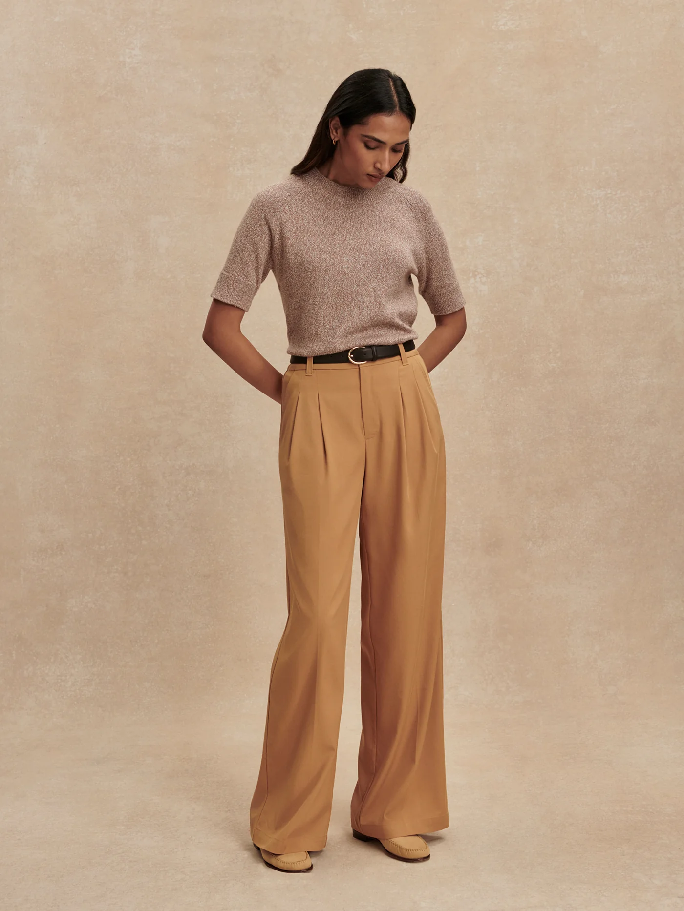 Soft Stretch Wide-Leg Trouser Regular - Image 3