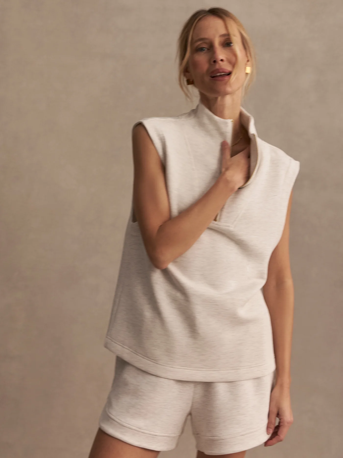 Magnolia Half Zip Tank 2.0 - Image 9