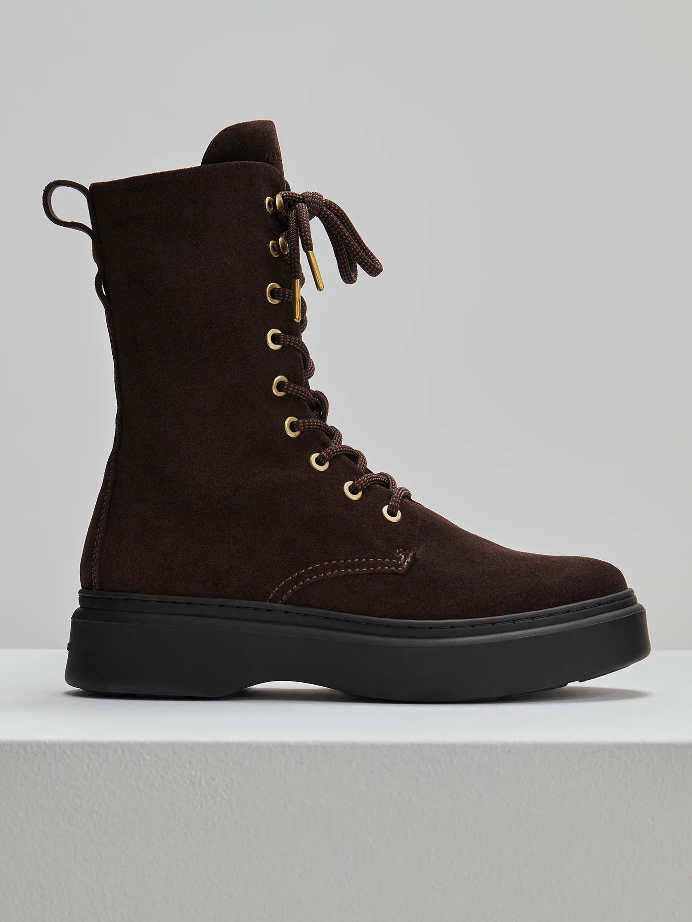 Arno Lace Up Suede Boot