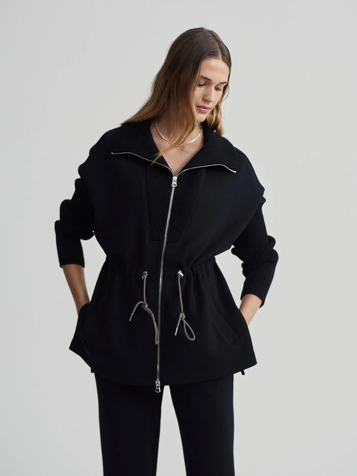 Palen Longline Zip Through