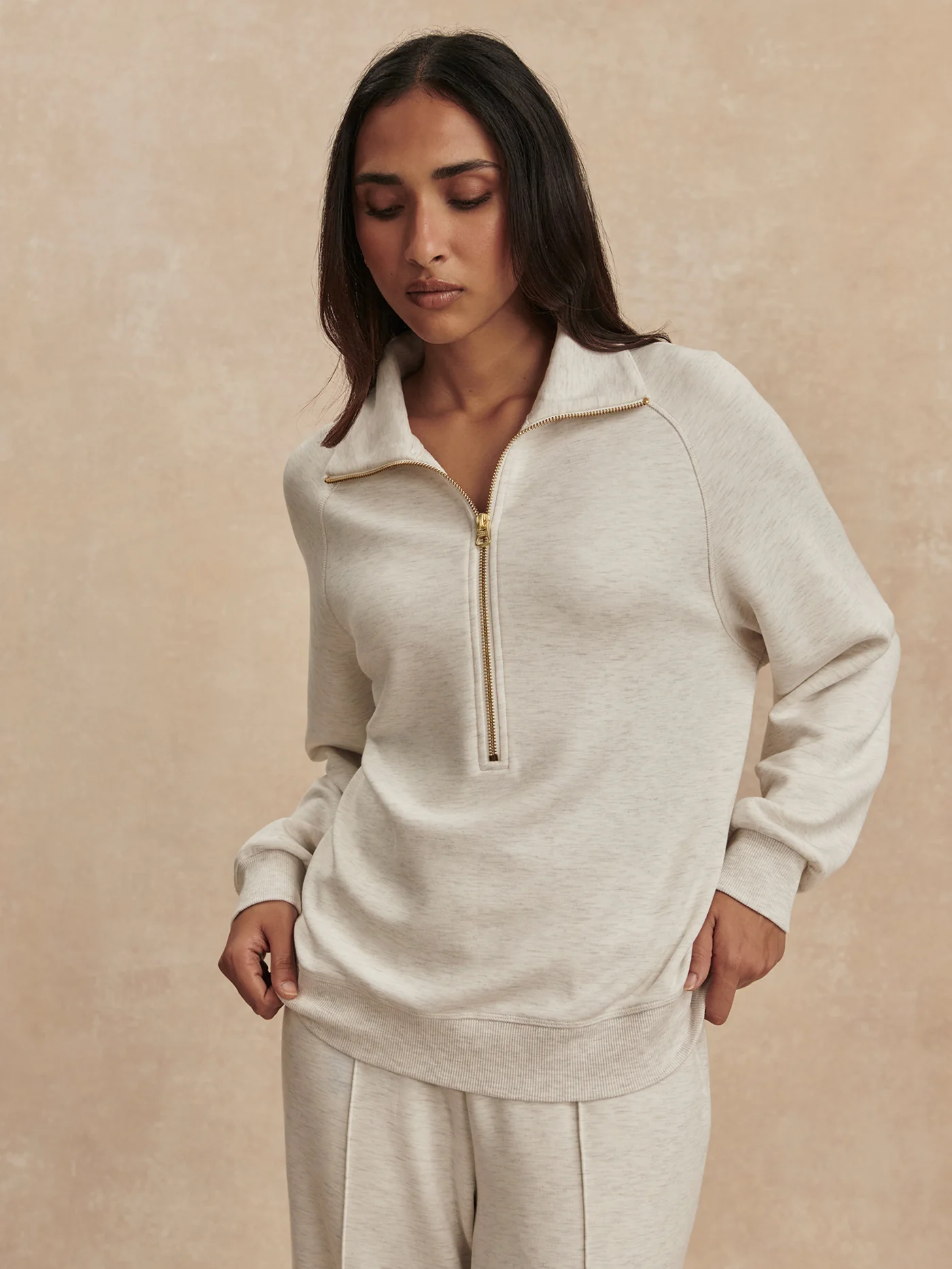 Selene Half Zip Sweat