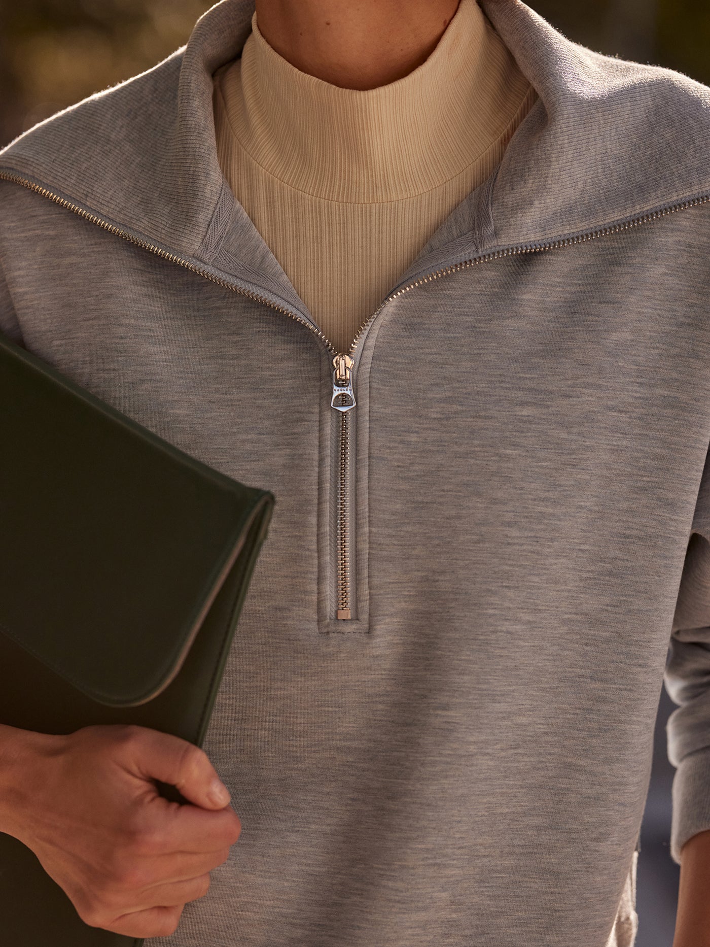 Larson Half Zip Sweat - Image 8