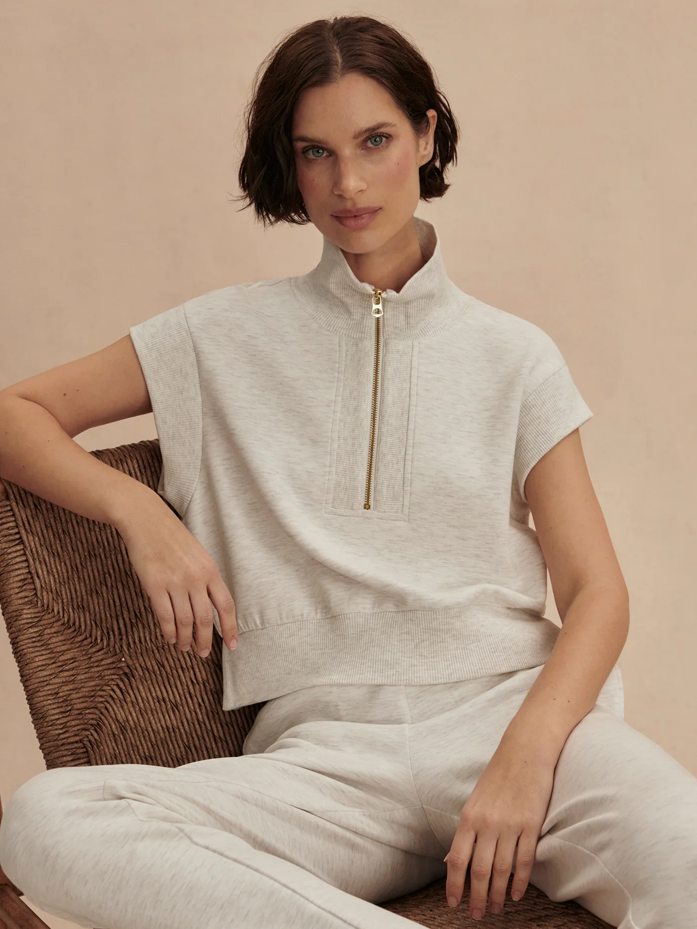 Kelly Half Zip Sweat