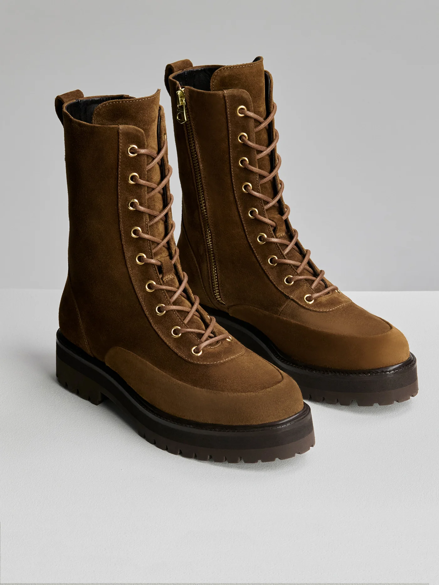 Calsen Lug Sole Suede Boot - Image 2