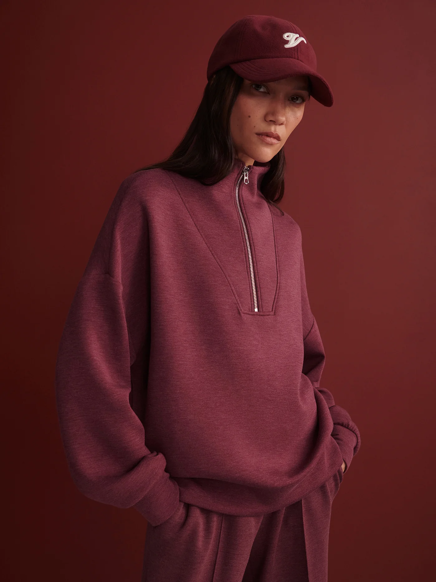 Hawley Half Zip Sweat - Image 89