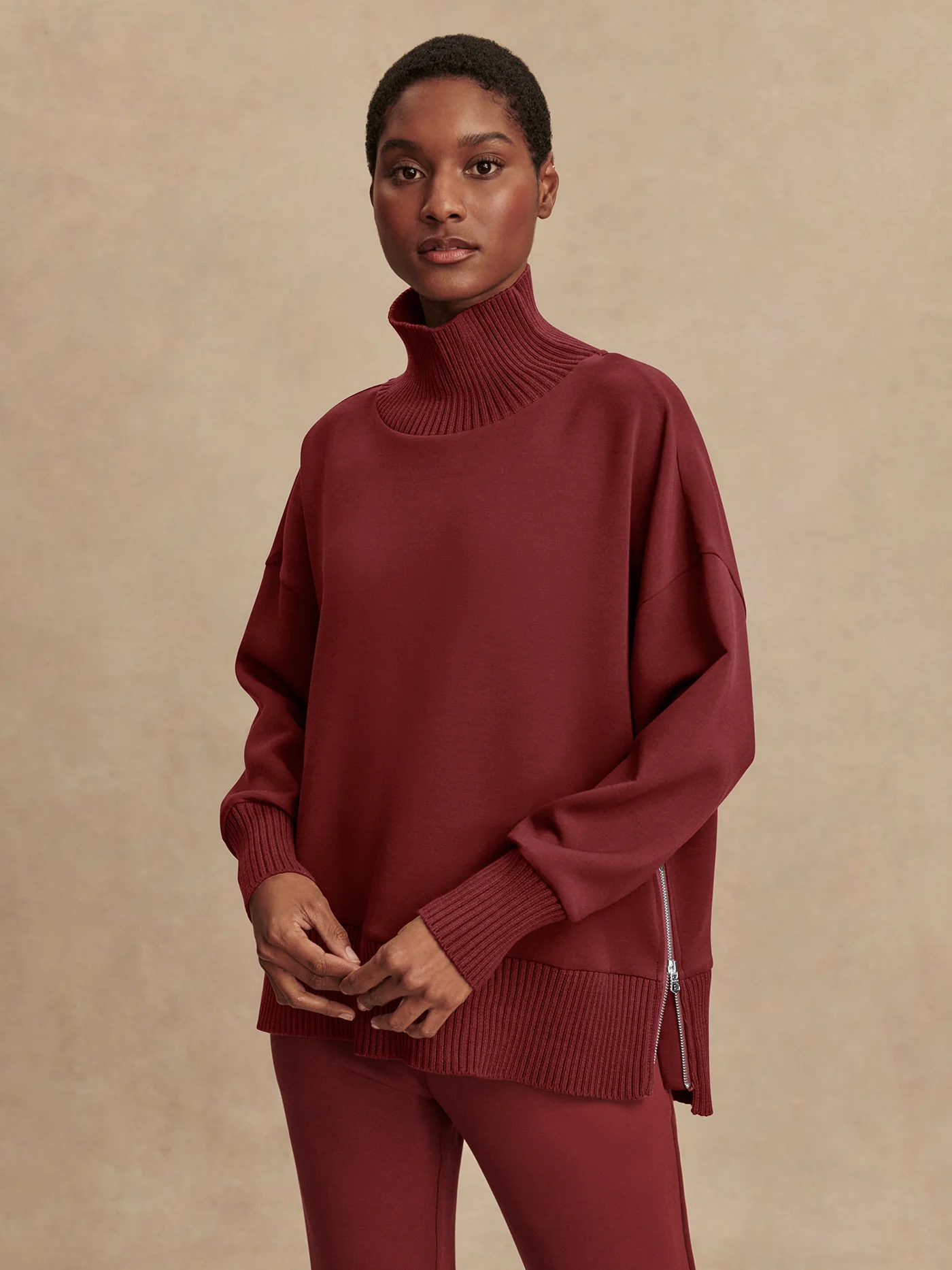 Barker High Neck Sweat