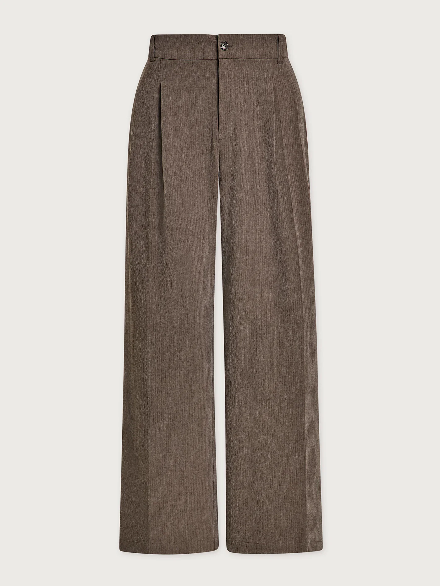 Light Textured Stripe Wide-Leg Pant Regular - Image 4