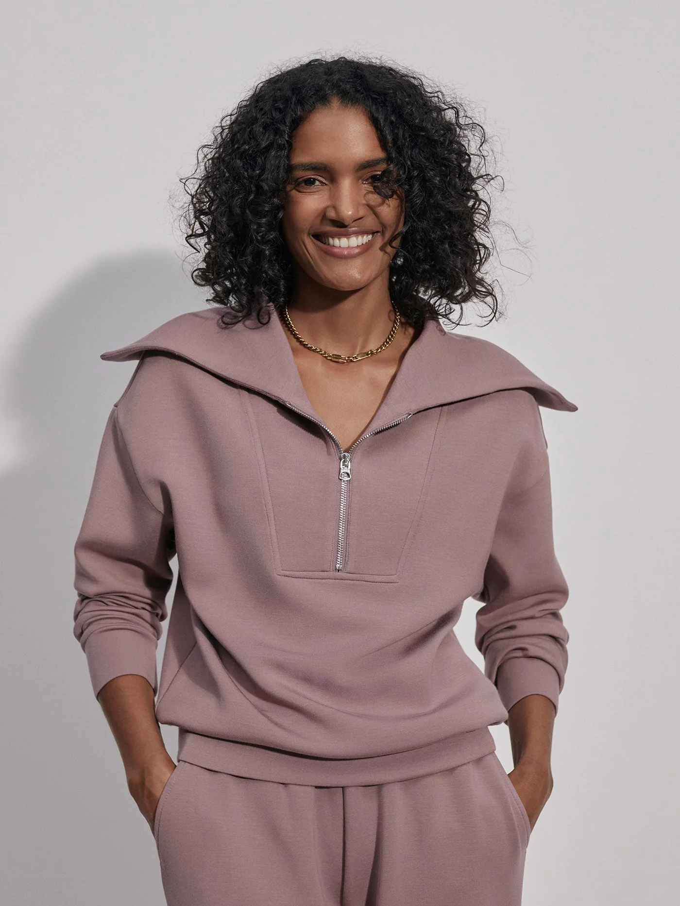 Yates Half Zip Sweat