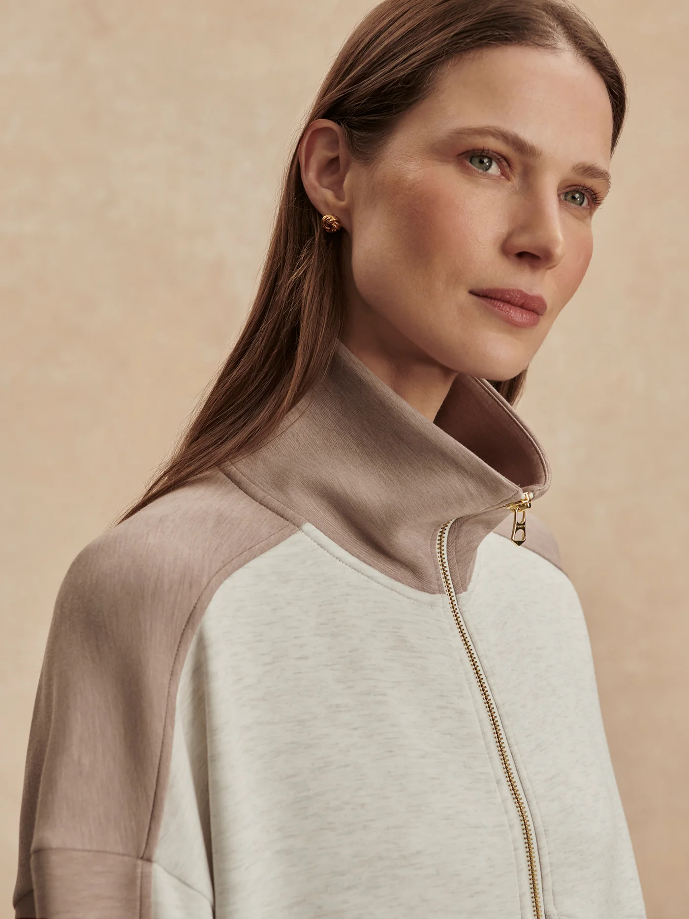 Garcia Two-Tone Zip-Through Sweat - Image 3