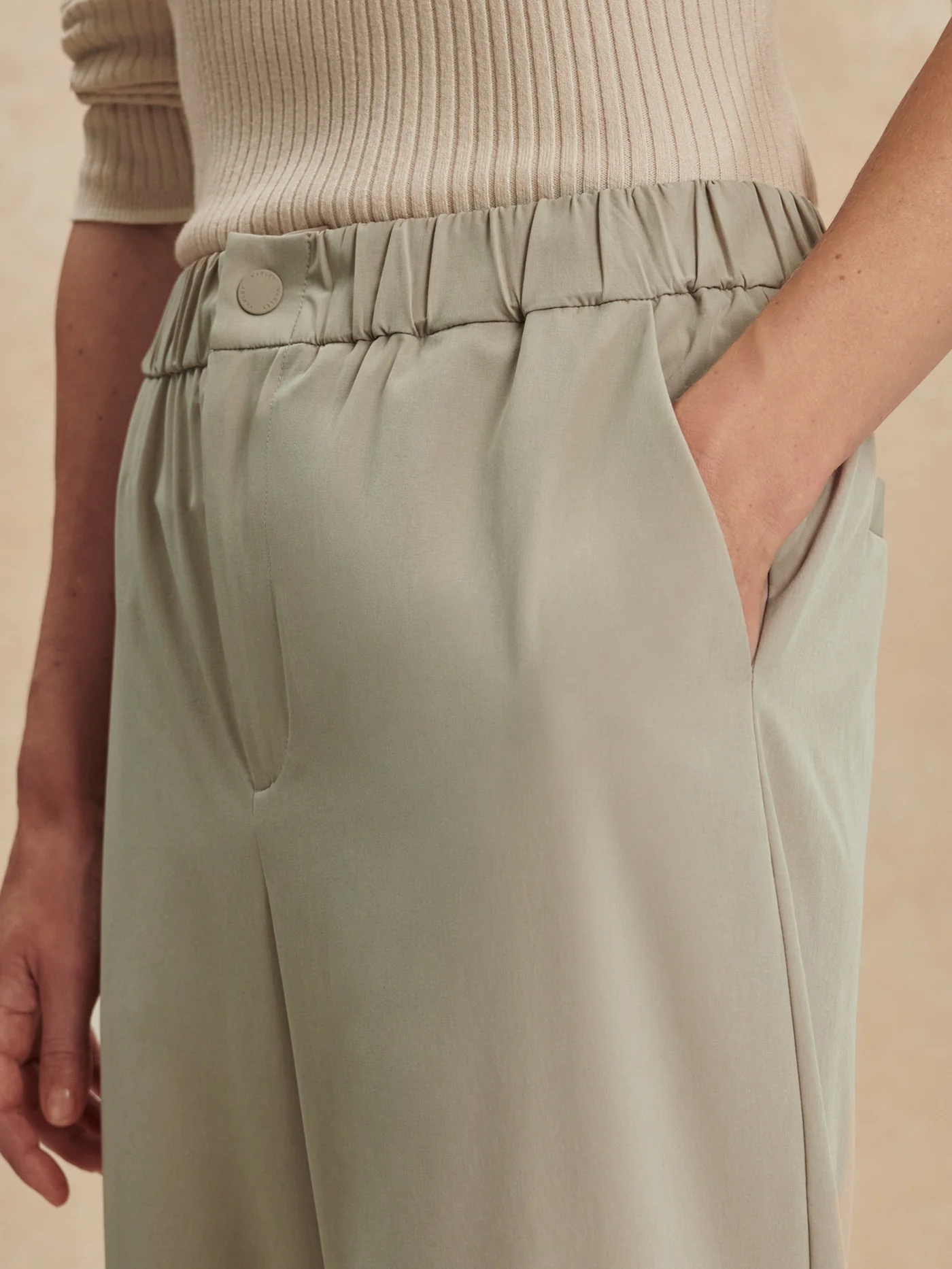 Stretch Lightweave Wide-Leg Travel Pant Regular - Image 11