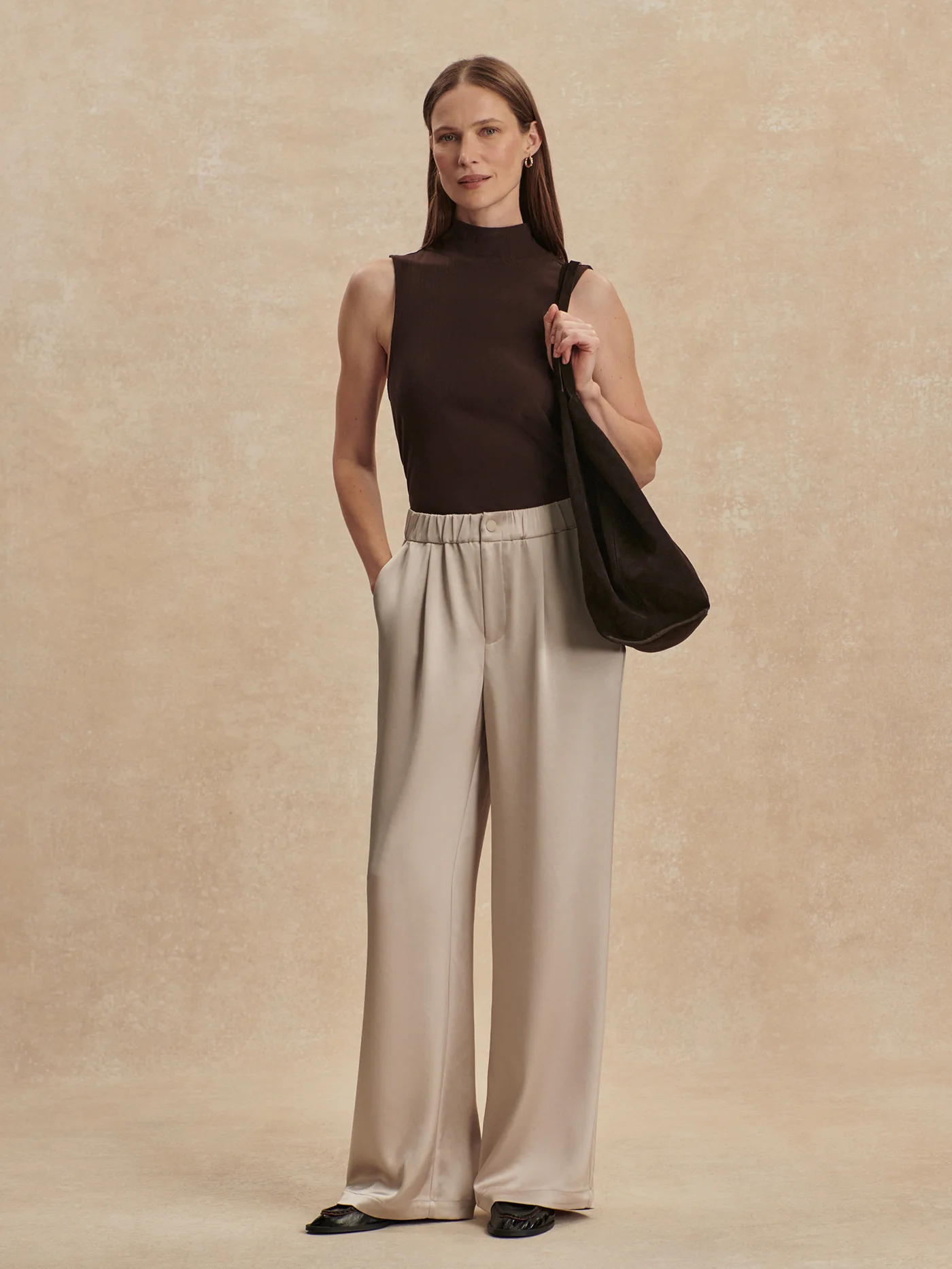 Double Satin Wide-Leg Pant Regular - Image 8