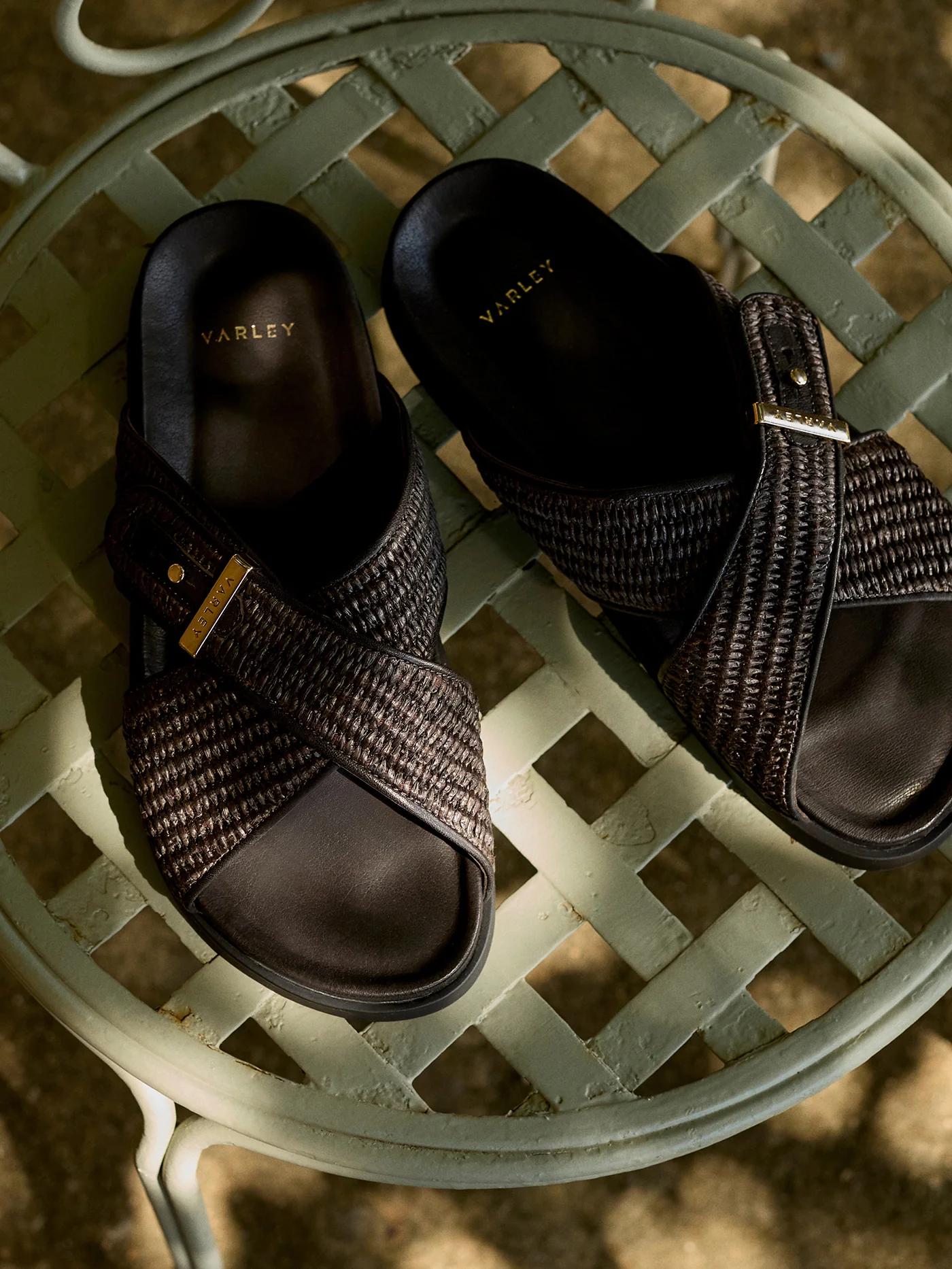Esla Textile Slide Sandal