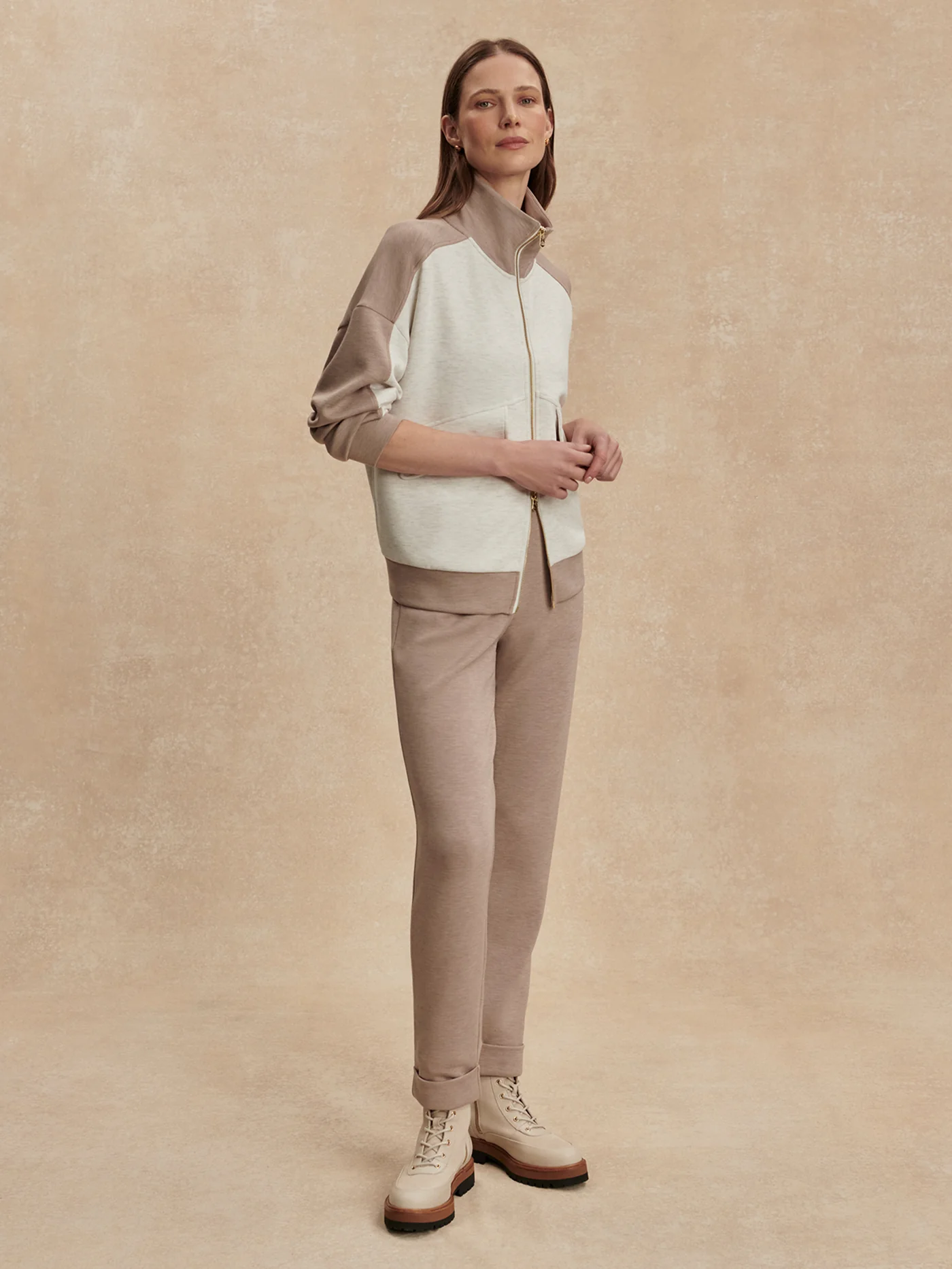 Garcia Two-Tone Zip-Through Sweat - Image 2