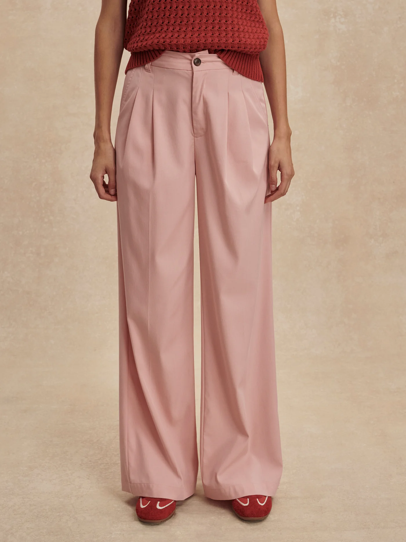 Soft Stretch Wide-Leg Trouser Regular - Image 8