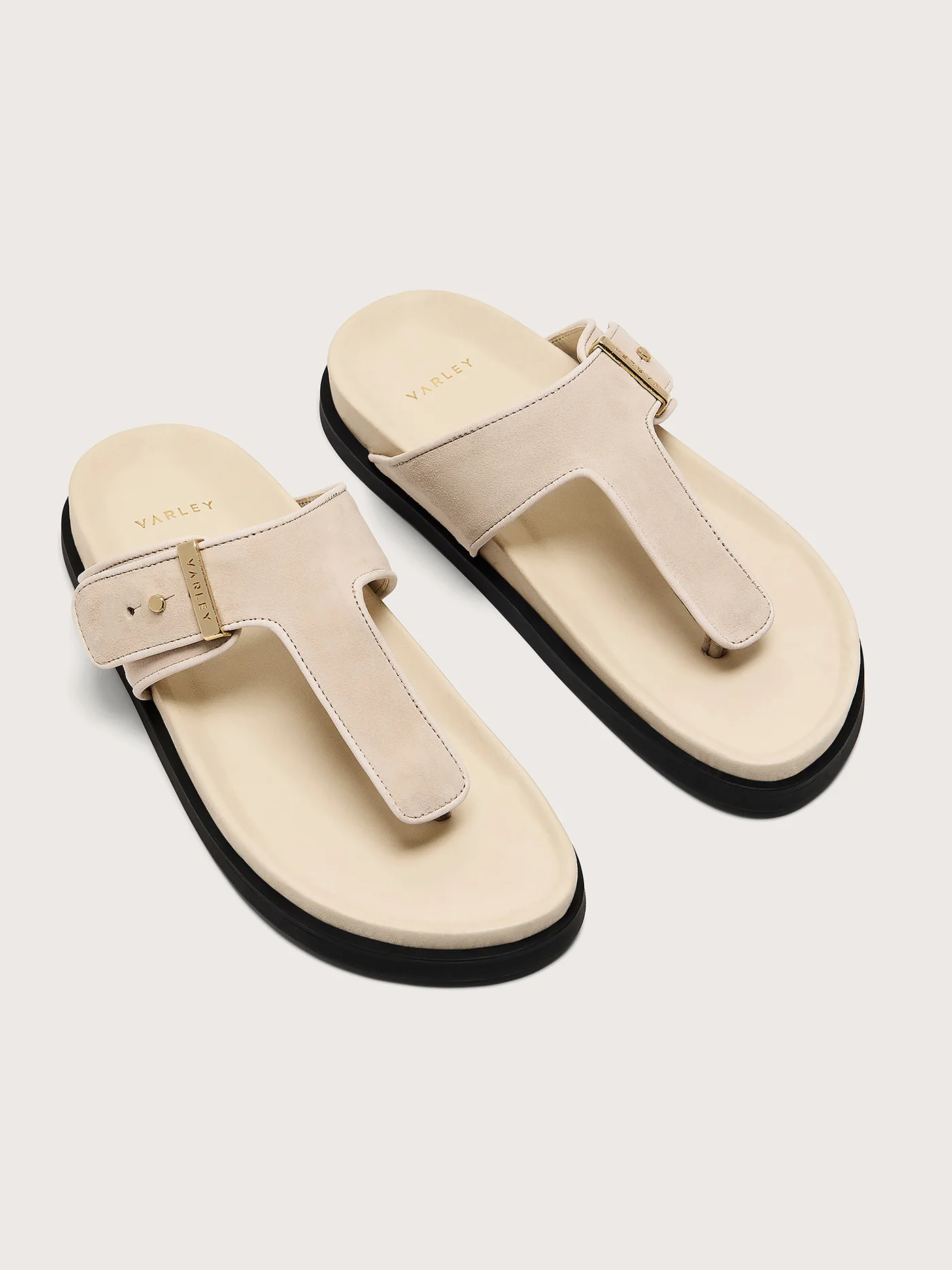 Aisne Suede Toe Post Sandal - Image 4