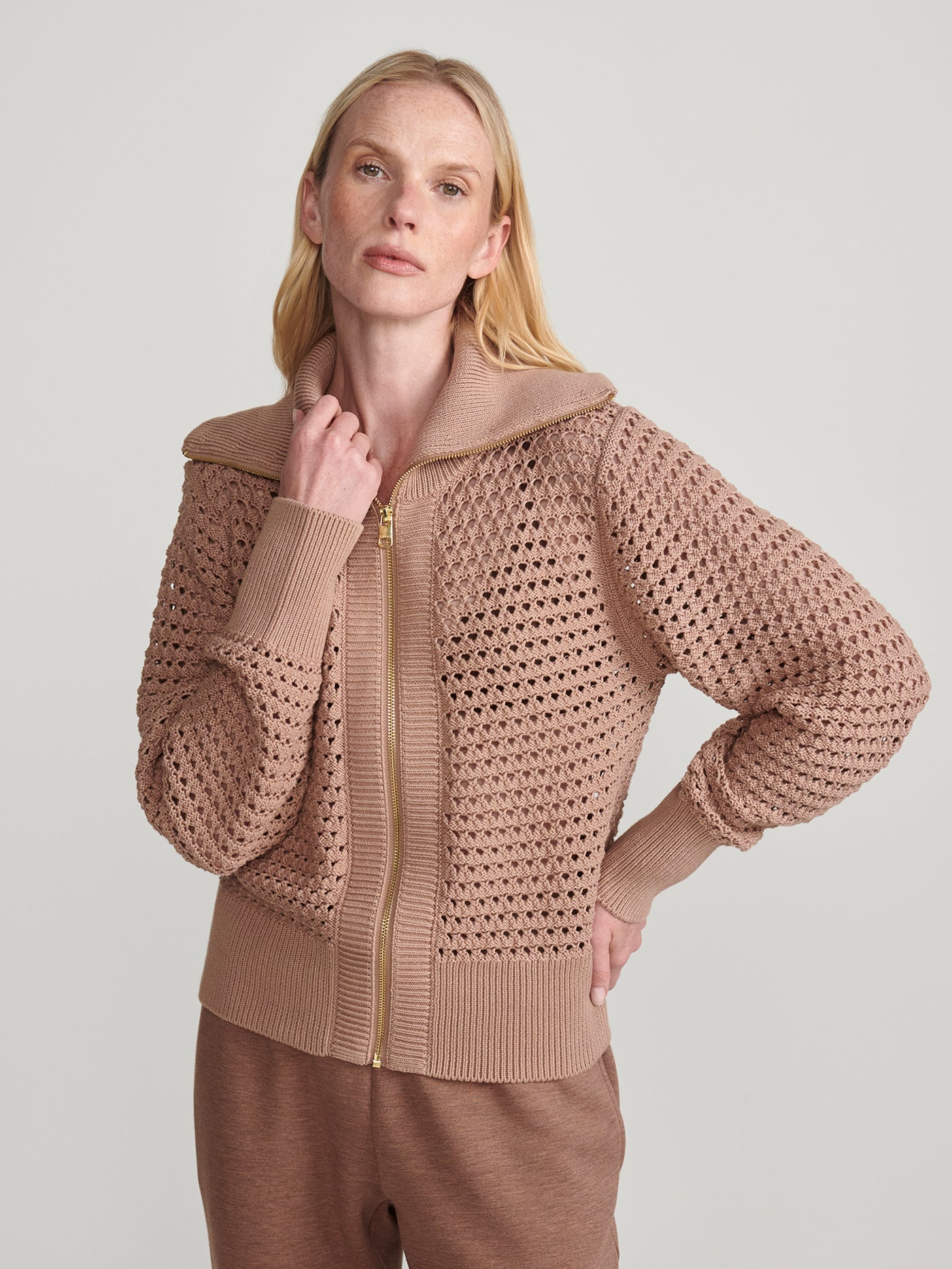 Eloise Full Zip Knit
